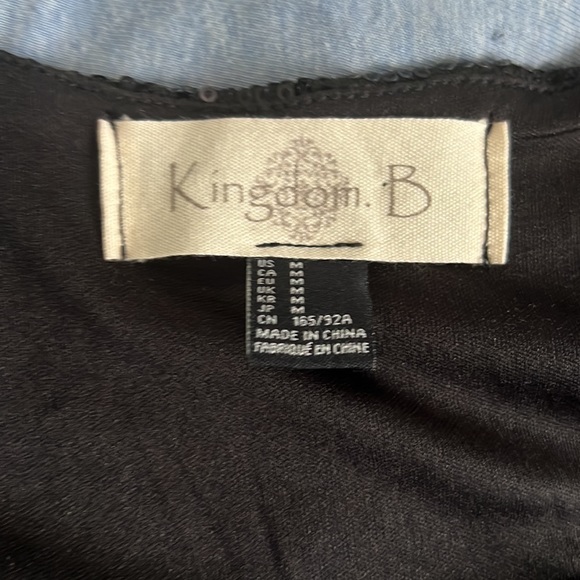 Long sleeve black dress - Picture 3 of 3